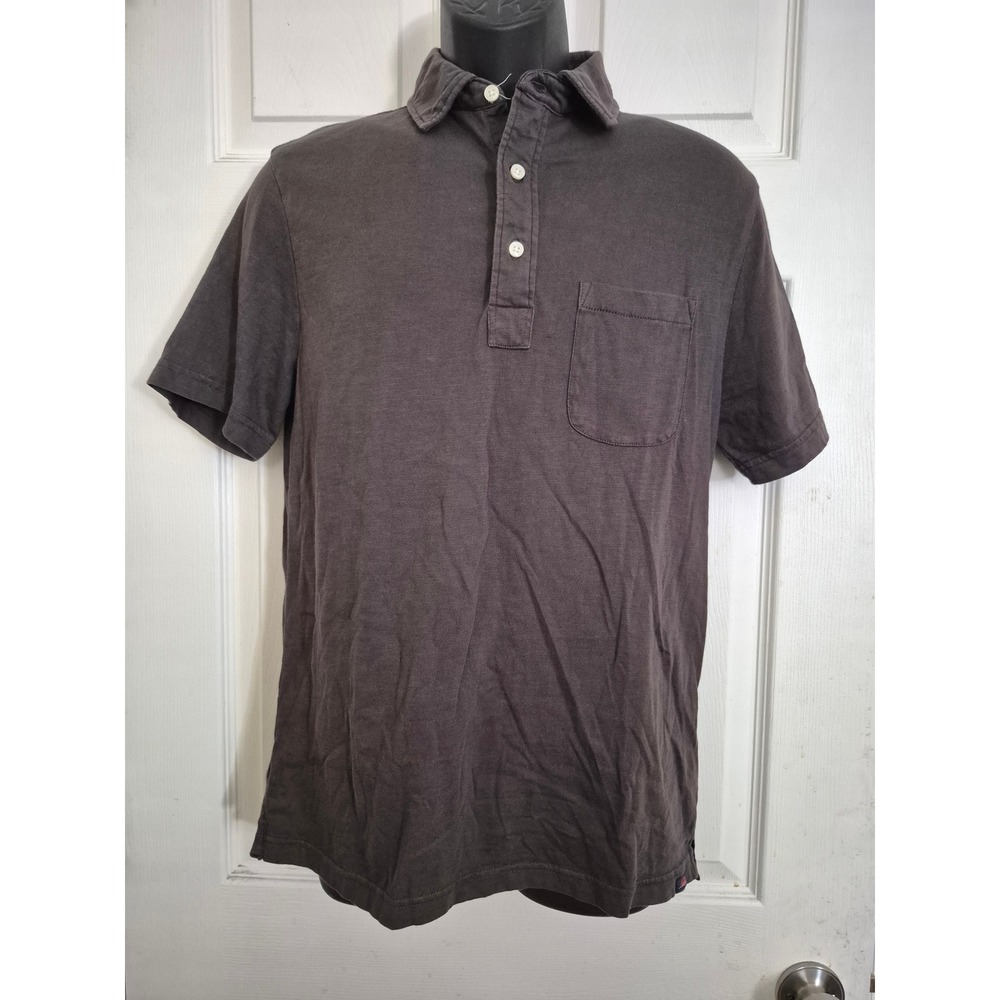 Faherty Sunwashed Organic Cotton Polo Shirt Mens Short Sleeve Casual